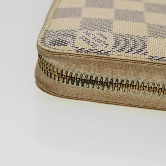 LOUIS VUITTON Damier Azur Zippy Wallet Long Wallet - Picture 6 of 15